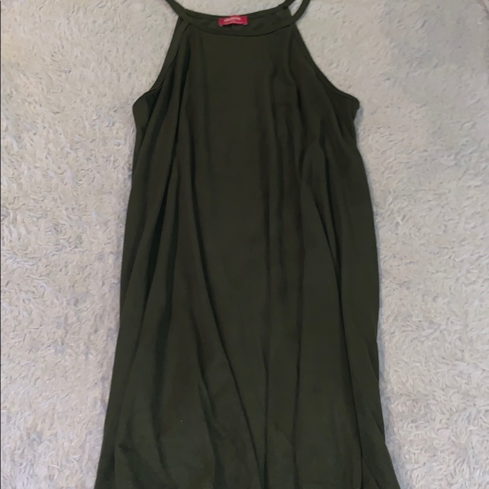 Army green dress
